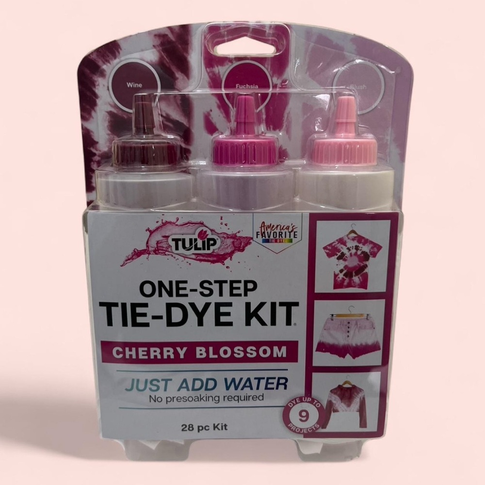 28 Piece Tulip One Step Cherry Blossom Tie Dye Kit Brand New Arts & Crafts